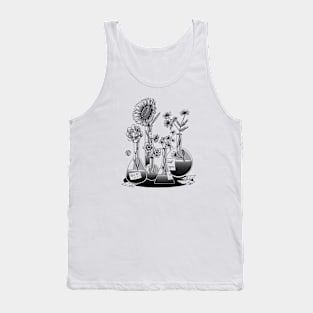 Science Flower Glassware by Tobe Fonseca Tank Top